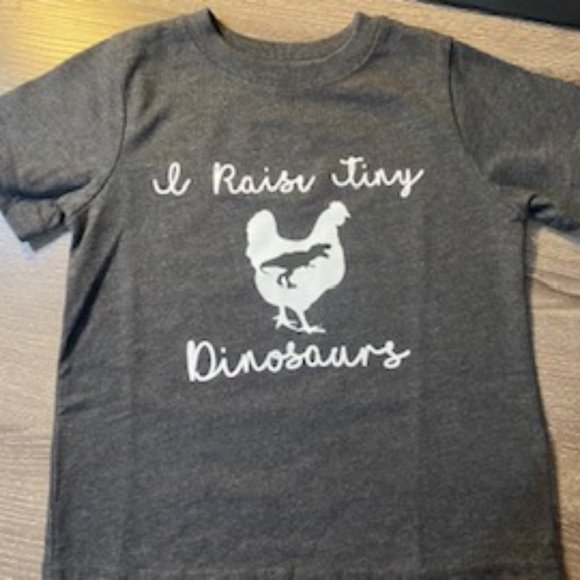 "I raise tiny dinosaurs" Toddler Tee - Picture 1 of 1
